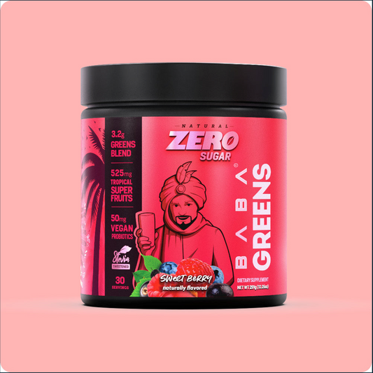 Baba Raw Supergreens Powder, 30 Servings