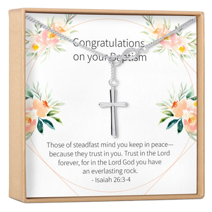 Baptism Cross Necklace