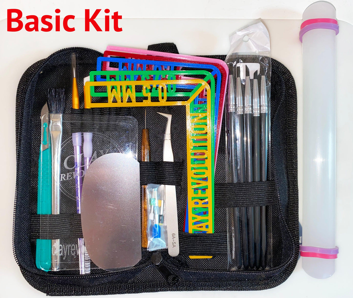 Basic Metal Clay Hand Tool Kit