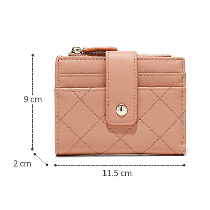 Fashion Short Women's Creative Zipper Purse