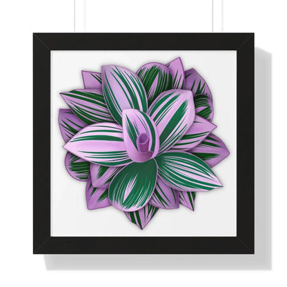 Tradescantia Nanouk Framed Print – Botanical Wall Art