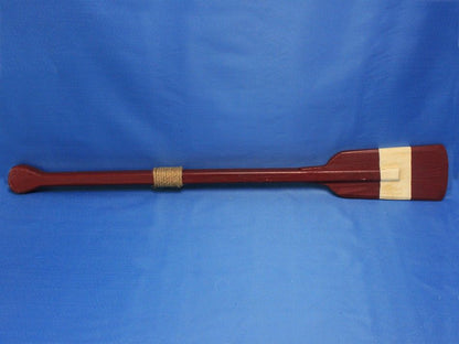 Wooden Chadwick Decorative Squared Rowing Boat Oar w/ Hooks 36""