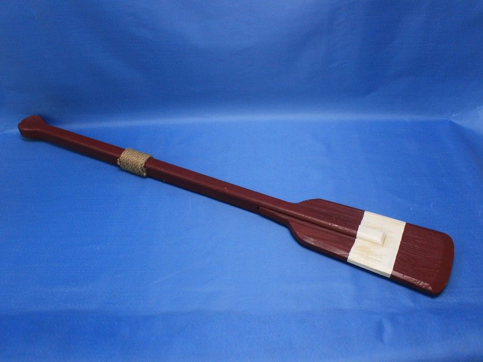 Wooden Chadwick Decorative Squared Rowing Boat Oar w/ Hooks 36""