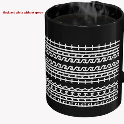 Ceramic Kitchen Hidden Information Coffee Cup