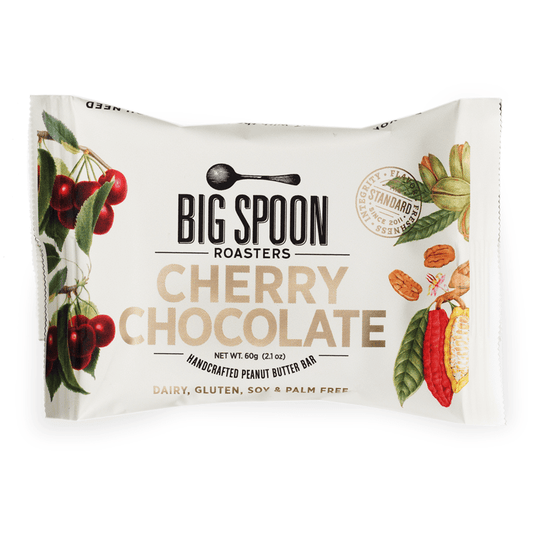 Big Spoon Roasters - 'Cherry Chocolate' Nut Butter Bar (60G)