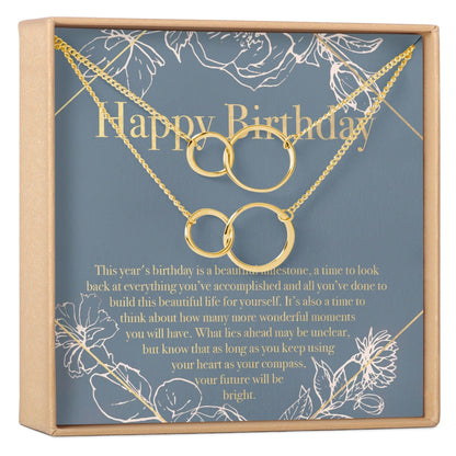 Birthday Necklace, Multiple Styles