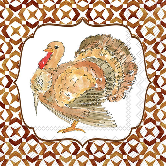 Cocktail Turkey Cocktail Napkin