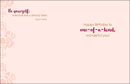 Birthday Card - Be Yourself; Everyone else Is Already Taken