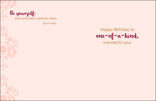 Birthday Card - Be Yourself; Everyone else Is Already Taken