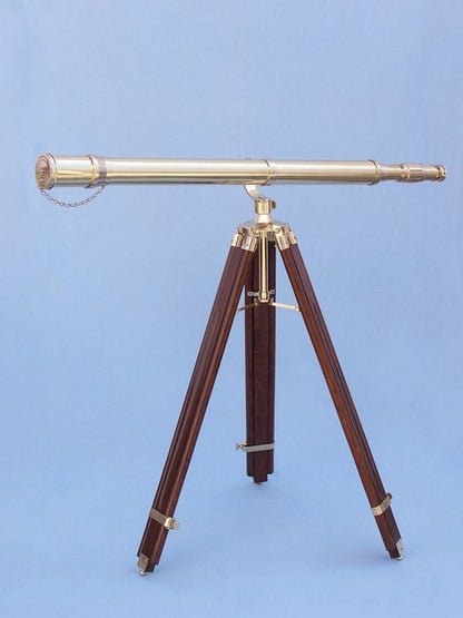 Floor Standing Brass Galileo Telescope 62""