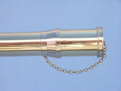 Floor Standing Brass Galileo Telescope 62""