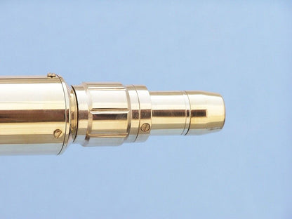 Floor Standing Brass Anchormaster Telescope 65""