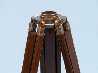 Floor Standing Brass Theodolite 62""