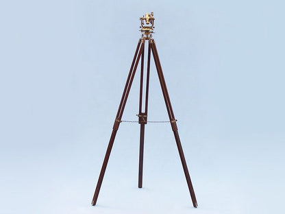 Floor Standing Brass Theodolite 62""