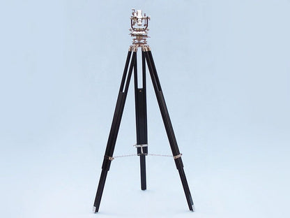Floor Standing Chrome Theodolite 62""