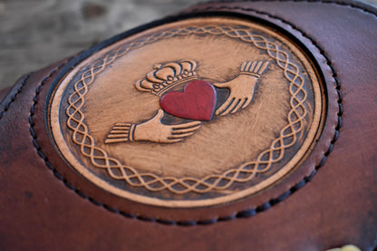 THE BRIGID - Crossbody Bag w/Celtic Knot Choice