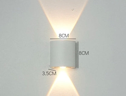 Led Wall Lamp Bedroom Bedside Lamp Garden Decoration Living Room Background Wall Lamp Waterproof Outdoor Spotlight