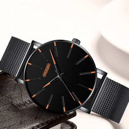 2pcs/set, Men Watch Sets, Fashion Watches for Men Classic Quartz Mens Watches, Sporty Elegant Design, Formal & Casual Attire, Ideal Choice for Christmas Present Father's Day Gift, Reloj Para Hombre.