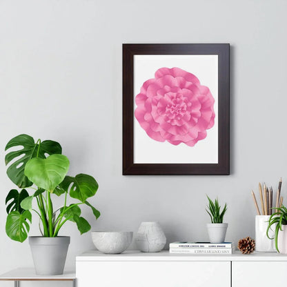 Peony Framed Print – Botanical Wall Art