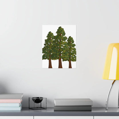 Coastal Redwood Print – Unframed Wall Art