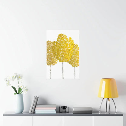 Fall Aspen Print – Unframed Wall Art