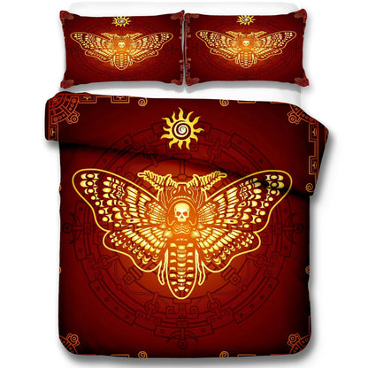 Moth Skull 3D Printing Skeleton Moth Death Skull Three-piece Set