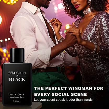Men's Elegant Woody Eau De Toilette - Long-Lasting Propylene-Free Cologne for Dates, Gym & Travel - 50ml/1.7fl.oz
