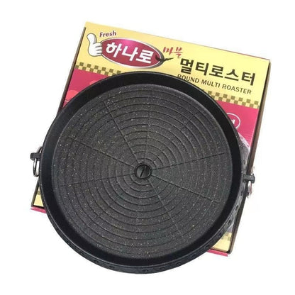 Korean Grill Tray Medical Stone Non-stick Household Outdoor