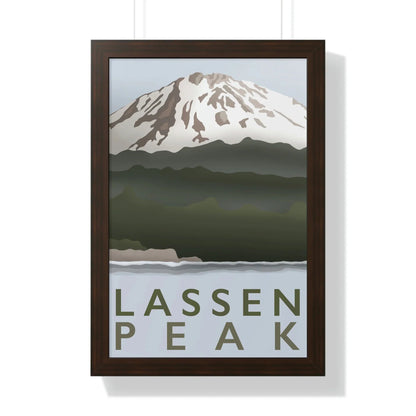 Lassen Peak Framed Print – Wall Art