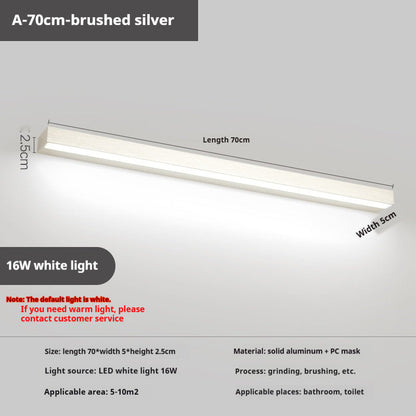 Toilet Special Punch-free Bathroom Wash Cosmetic Mirror Wall Lamp