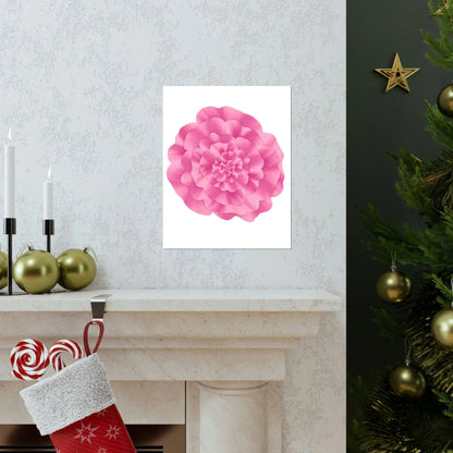 Peony Botanical Print – Unframed Wall Art