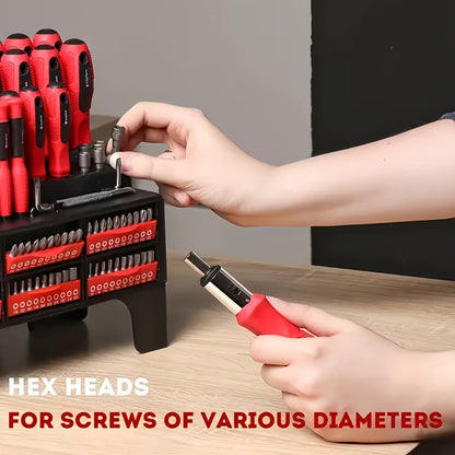 10/100/126/132pcs Magnetic Precision Screwdriver Set with Insulated Tips & Plastic Case - Professional Electronics Repair Kit Suitable for Electronics, Smartphones, Devices, Auto Repair, DIY - Ideal for Daily Use & Holiday Gi