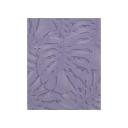 Violet Monstera Botanical Print – Unframed Wall Art