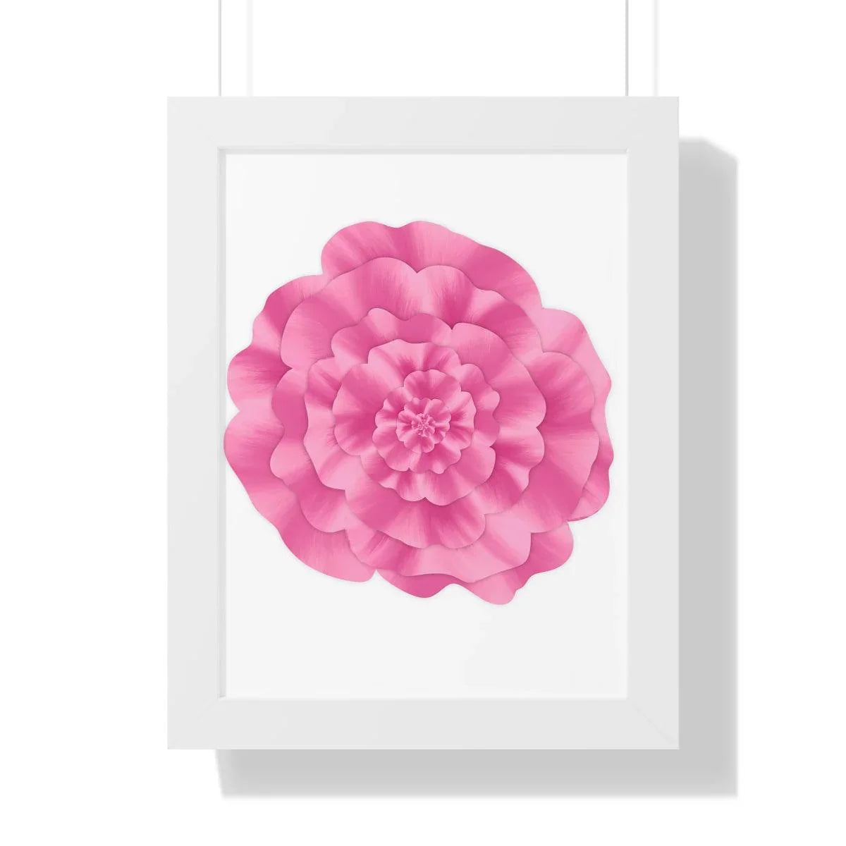 Peony Framed Print – Botanical Wall Art