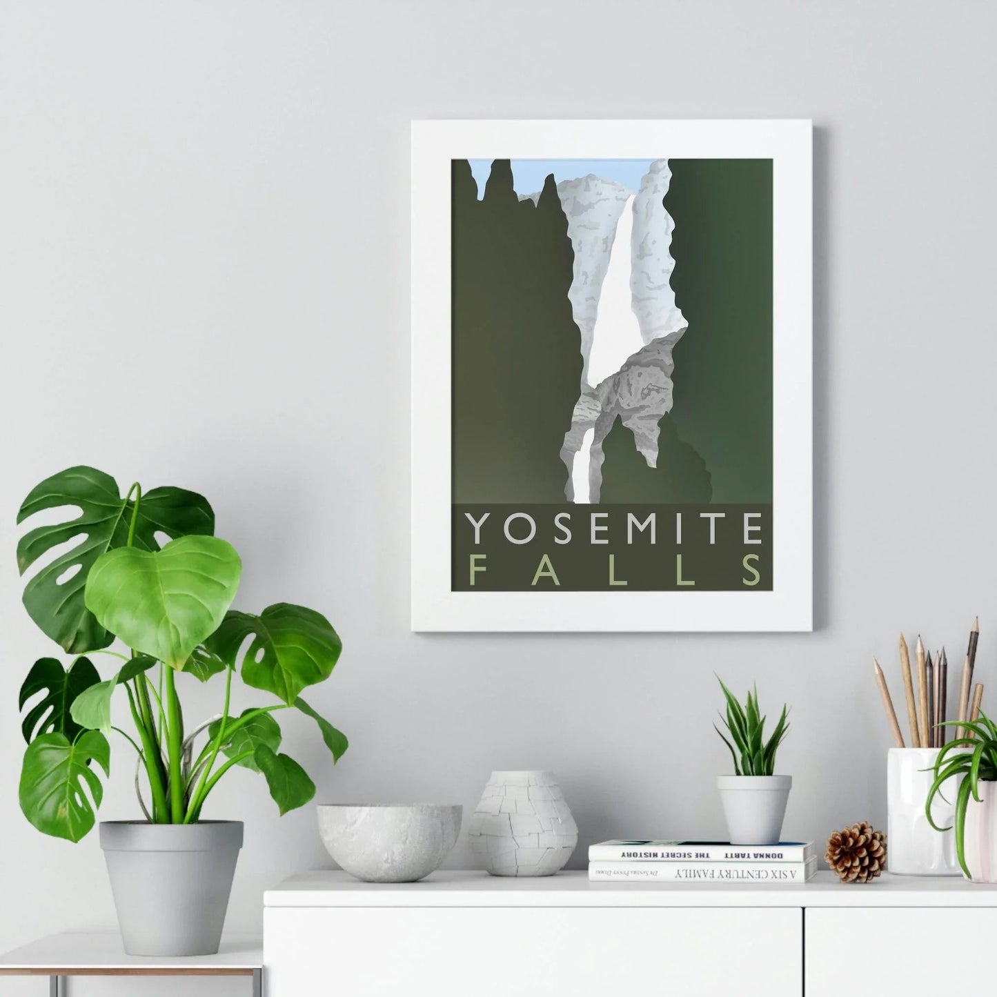 Yosemite Falls Framed Print – Wall Art