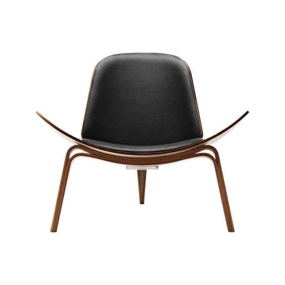 Nordic Smile Shell Chair Living Room Backrest Armchair Airplane Chair
