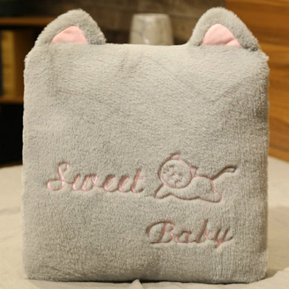Cute Rabbit Pillow Cushion Bedside Pillow