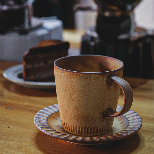 Large Capacity Simple Kiln Baked Cup