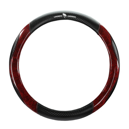 Steering Wheel Cover Universal Fit Carbon Fiber