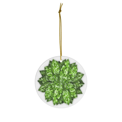 Aglaonema Pictum Ceramic Ornament