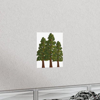 Coastal Redwood Print – Unframed Wall Art