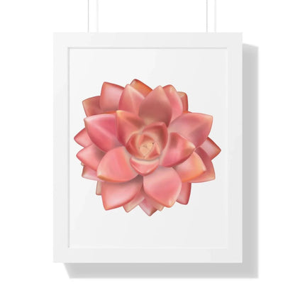 Graptosedum California Sunset Succulent Framed Print – Botanical Wall Art