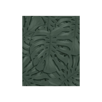 Deep Green Monstera Botanical Print – Unframed Wall Art