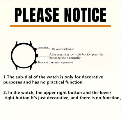 Men's Fashion Casual Quartz Watch