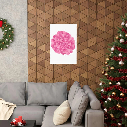 Peony Botanical Print – Unframed Wall Art