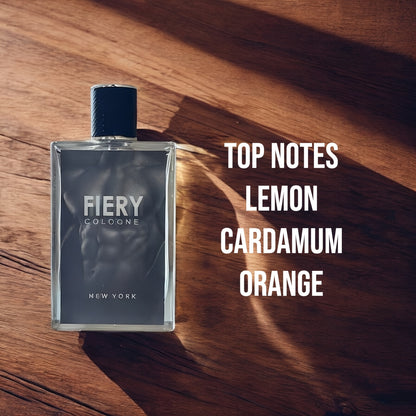 Men'S Cologne Fiery New York, Perfume For Man, Cologne For Man, Manly Perfume