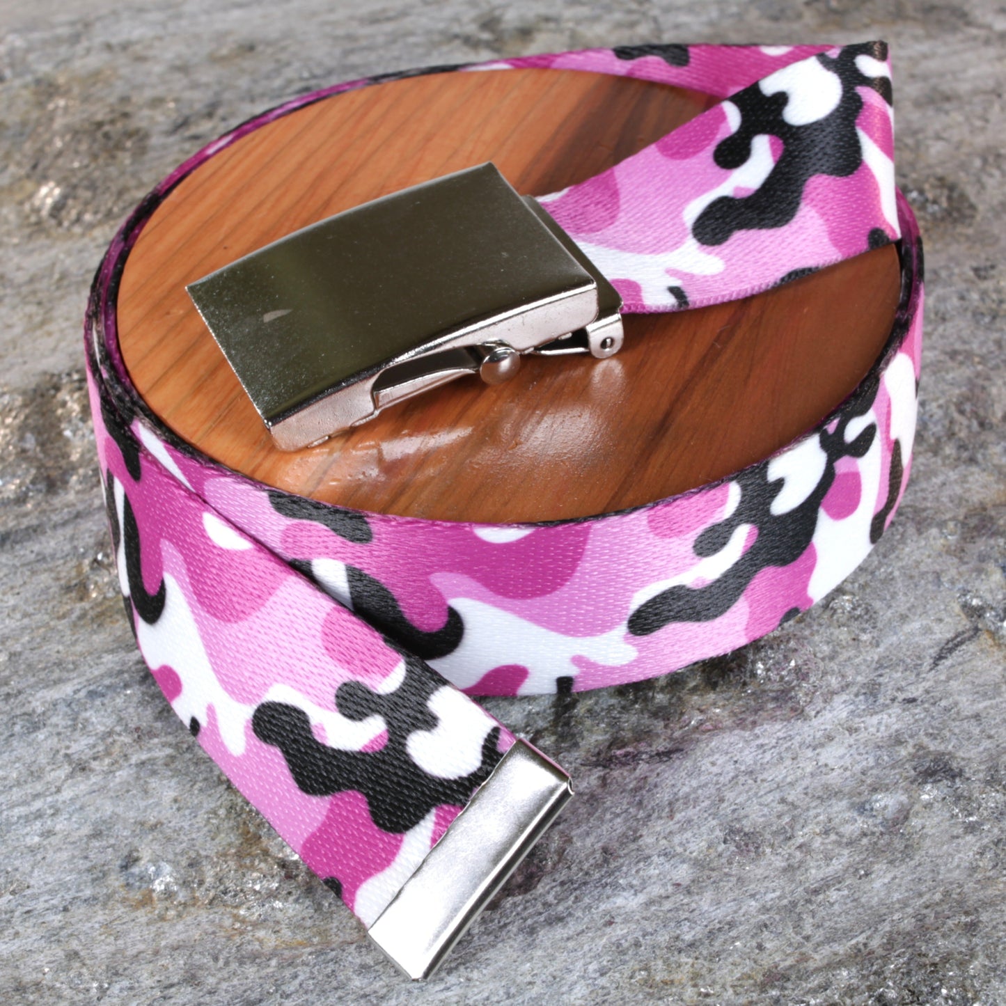 Classic Camo Belt – Adjustable Fit & Multiple Buckle Options