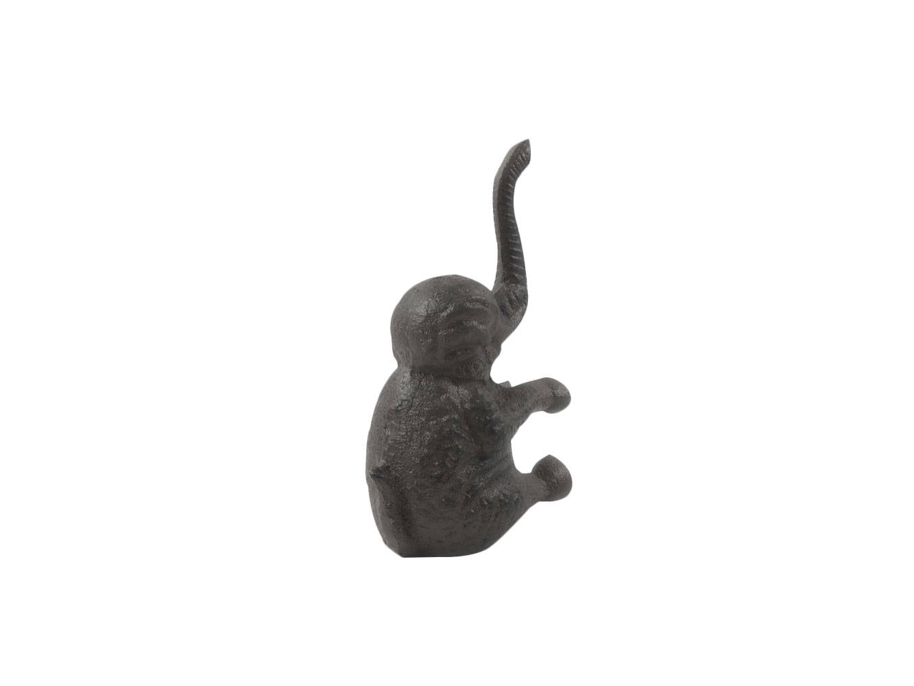Cast Iron Elephant Metal Door Stop 8""