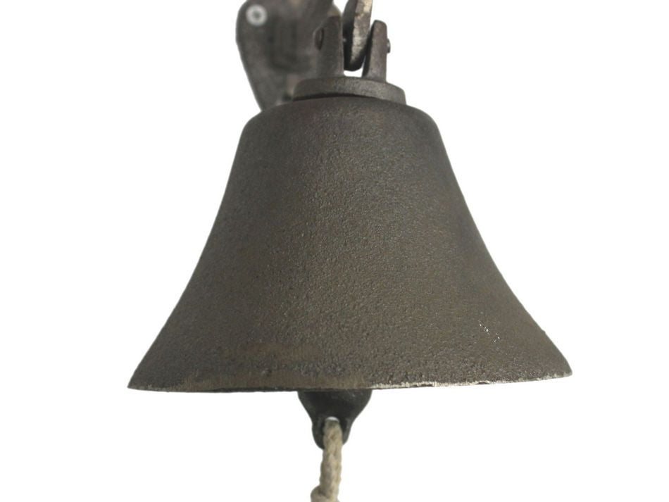Cast Iron Hanging Ship's Bell 6""
