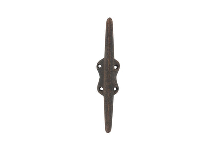Rustic Copper Cast Iron Cleat Wall Hook 6""